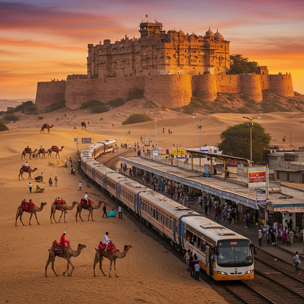 How to Reach Jaisalmer: Transportation Options