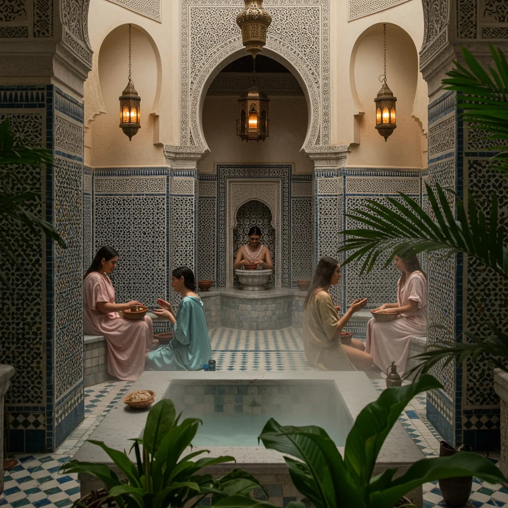 Il ruolo del Hammam nella bellezza marocchina