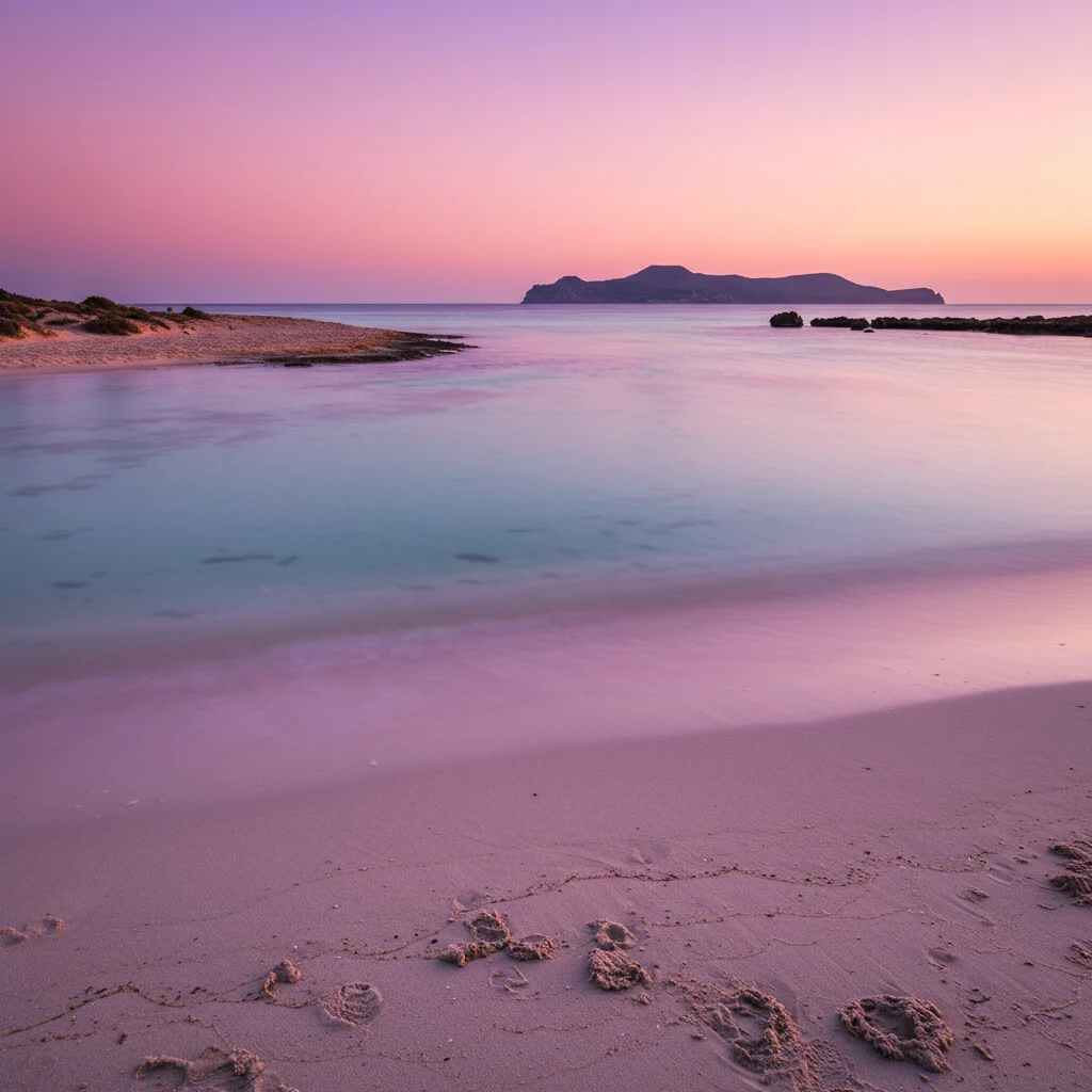 Introduction à la plage d’Élafonissi