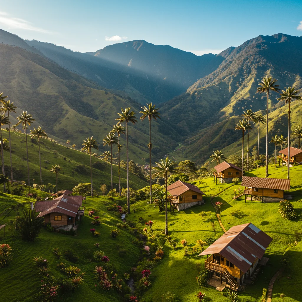 Opciones de hospedaje cerca del Valle del Cocora
