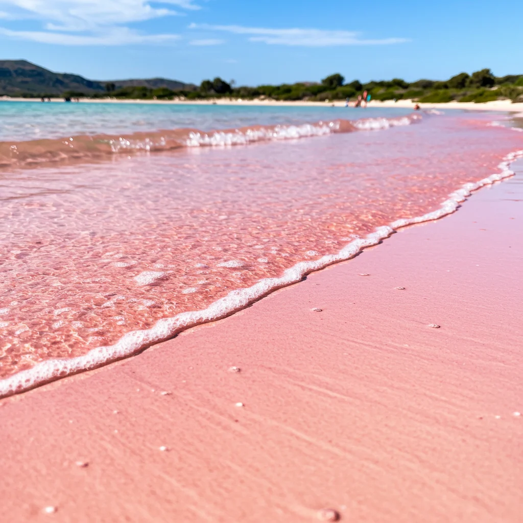 Origine du sable rose d’Élafonissi