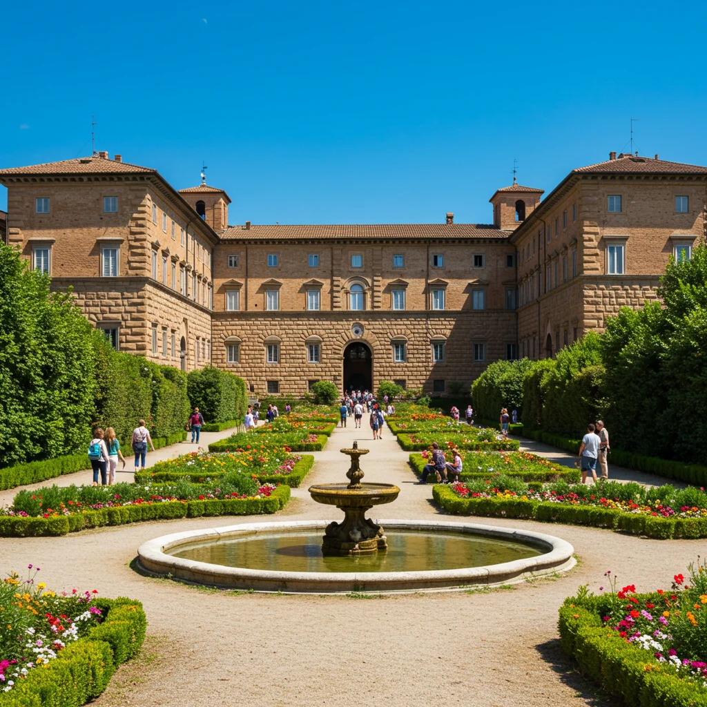 Palazzo Pitti och Boboli-trädgårdarna