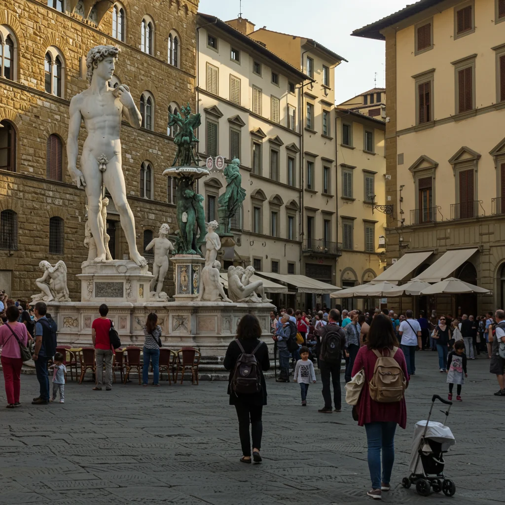 Piazza della Signoria – Florens Centrala Torg