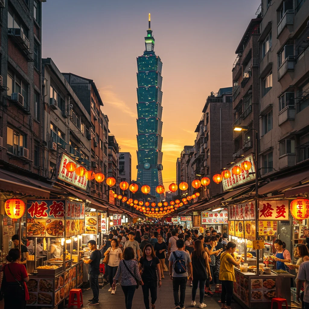Taipéi: La Vibrante Capital Taiwanesa
