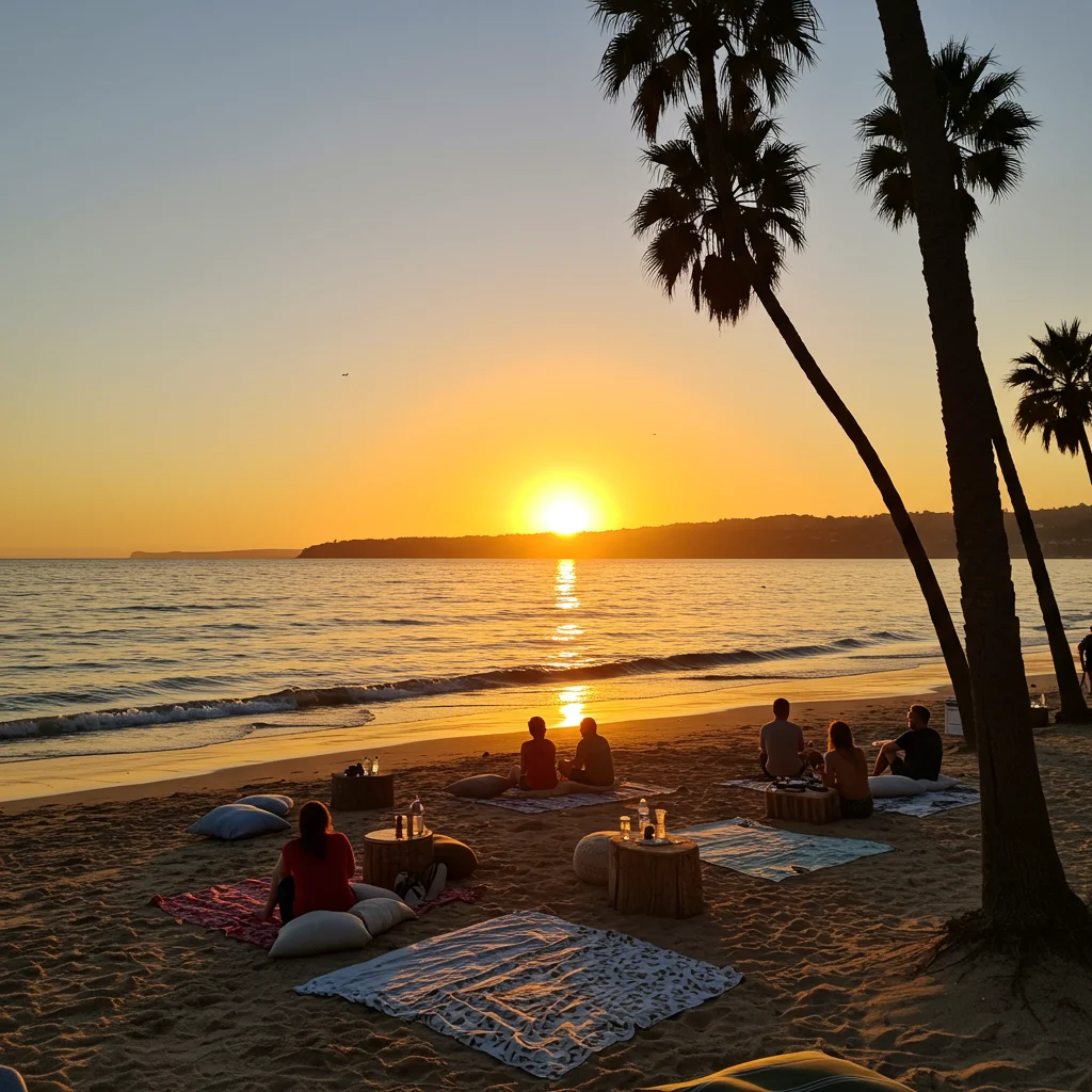 The Ambiance: Sunset and Chill Vibes Defined