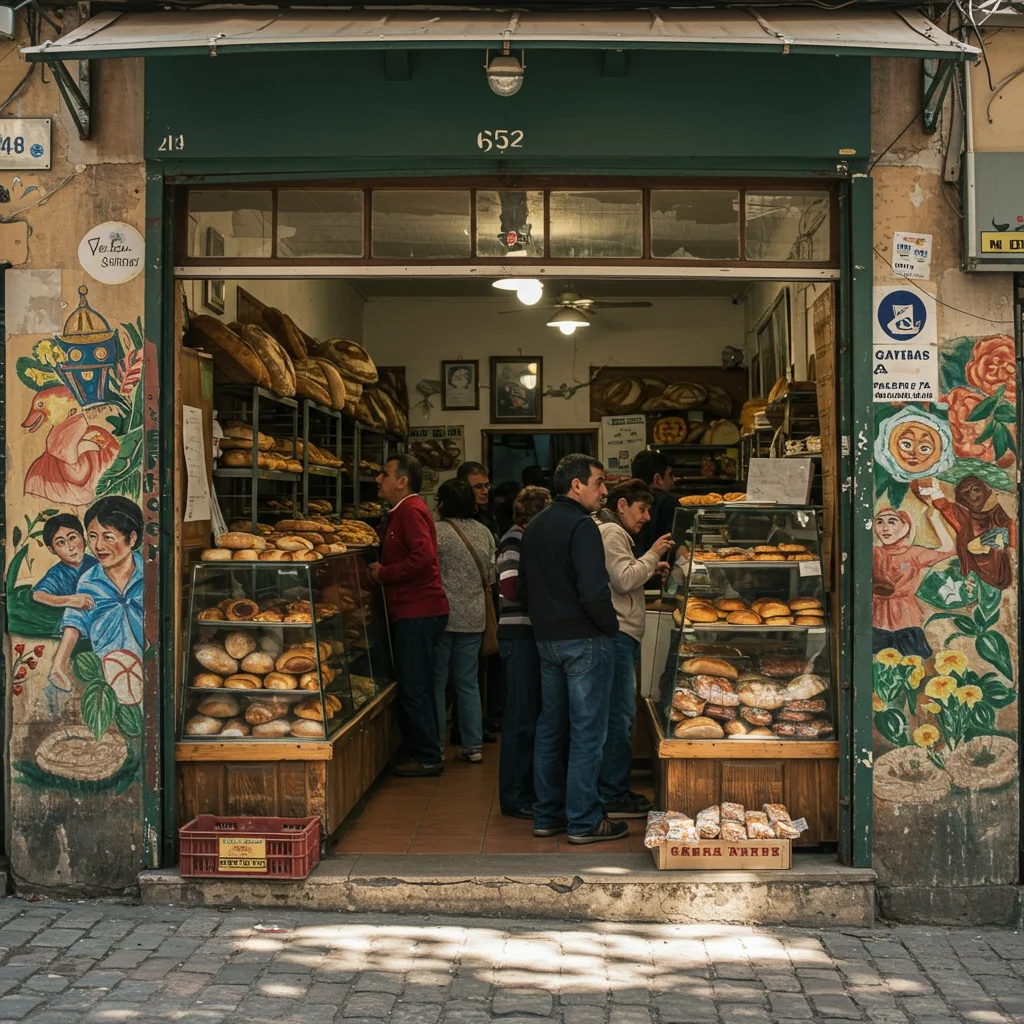 The Role of Bakeries (Panaderías) in Argentina