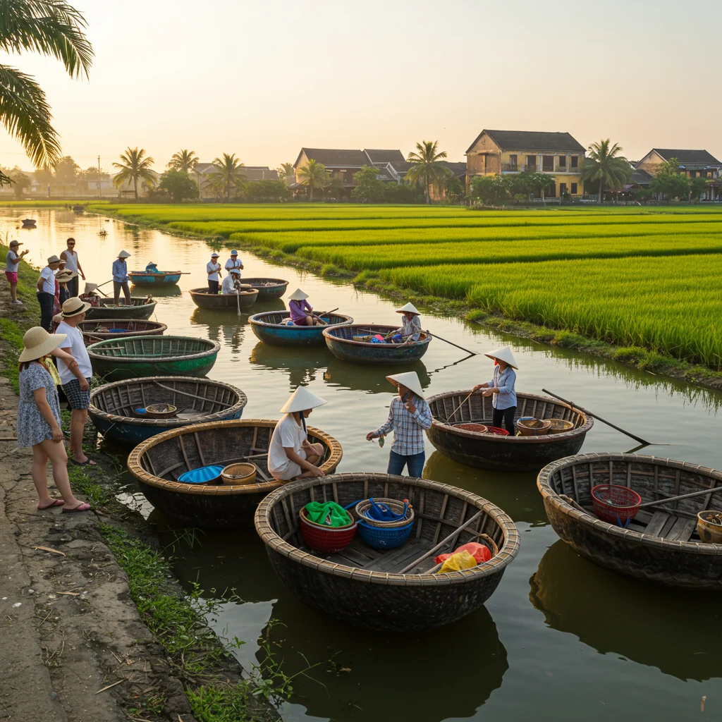 Types of Basket Boat Tours Available in Hoi An