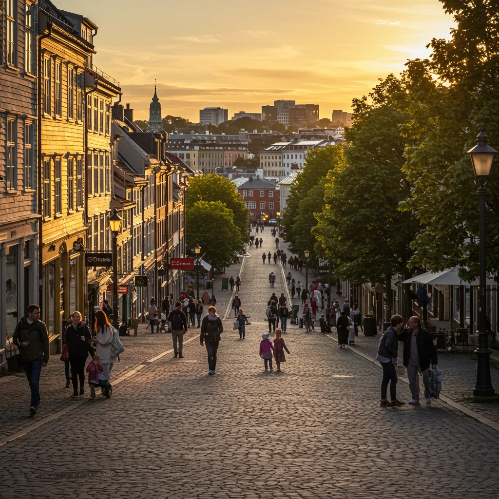 Warum ist Oslo ideal für Spaziergänge?