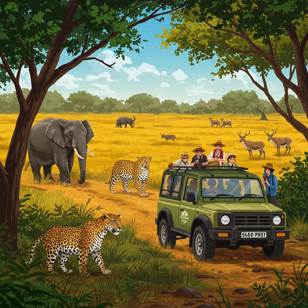 Welche Safari-Touren werden im Yala Nationalpark angeboten?