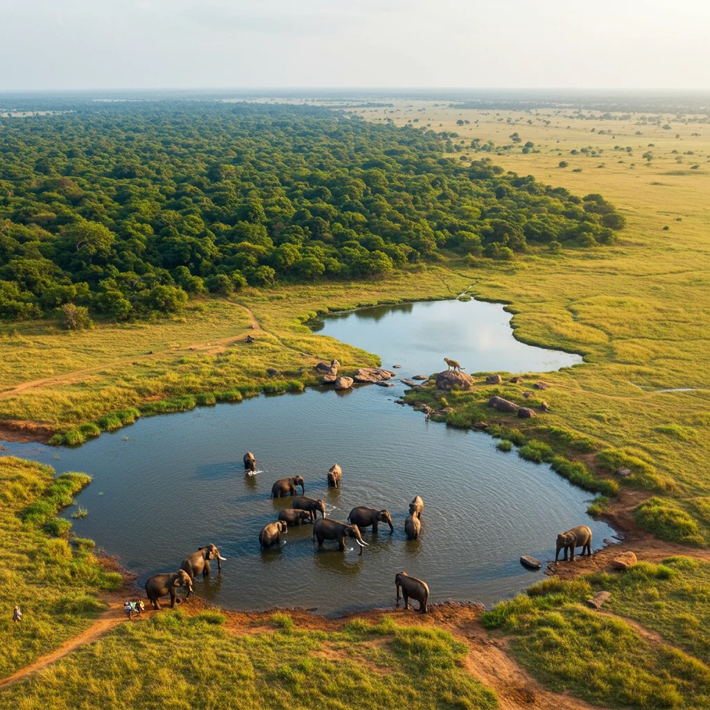 Wie groß ist der Yala Nationalpark?