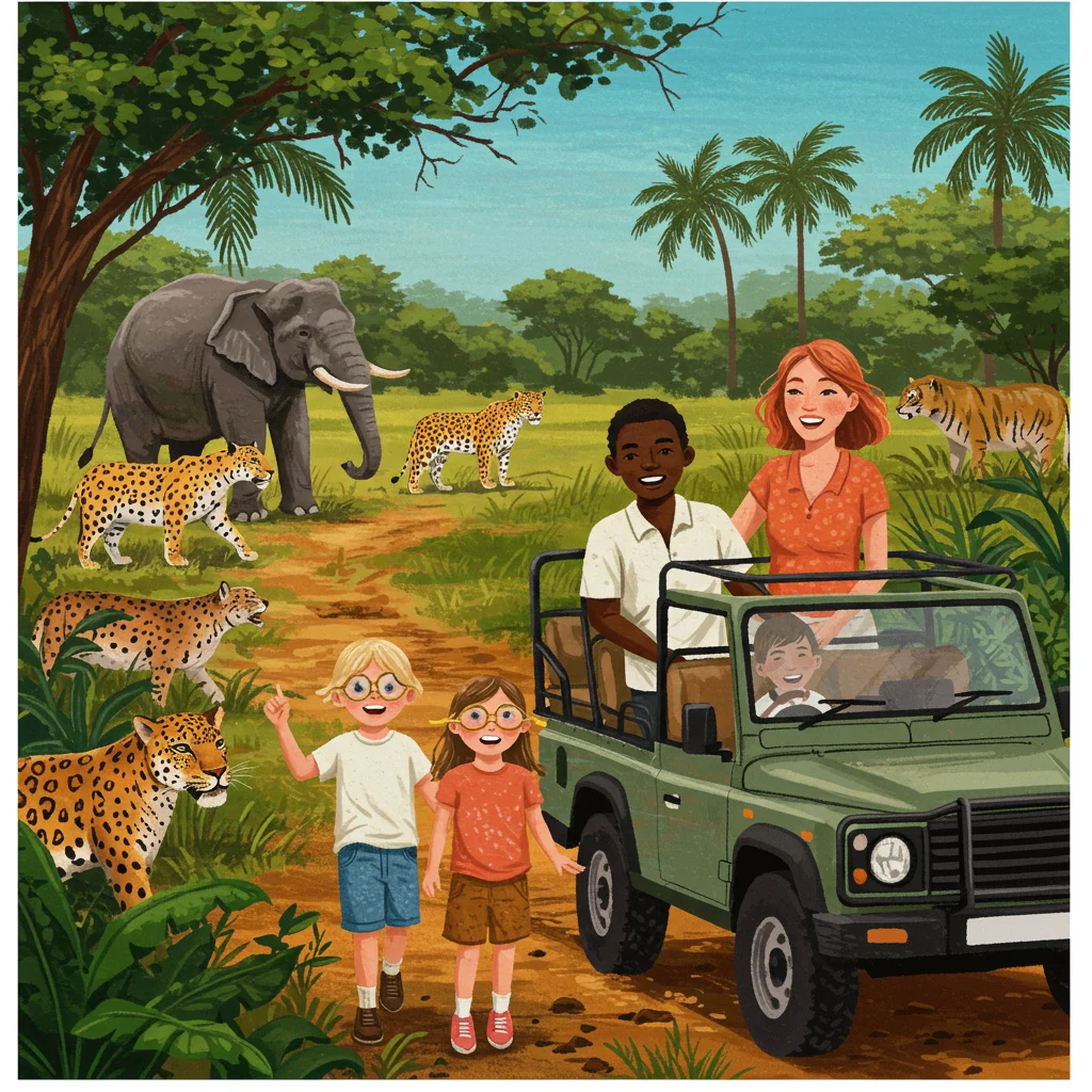 Wie plane ich eine Yala Nationalpark Safari mit Kindern?