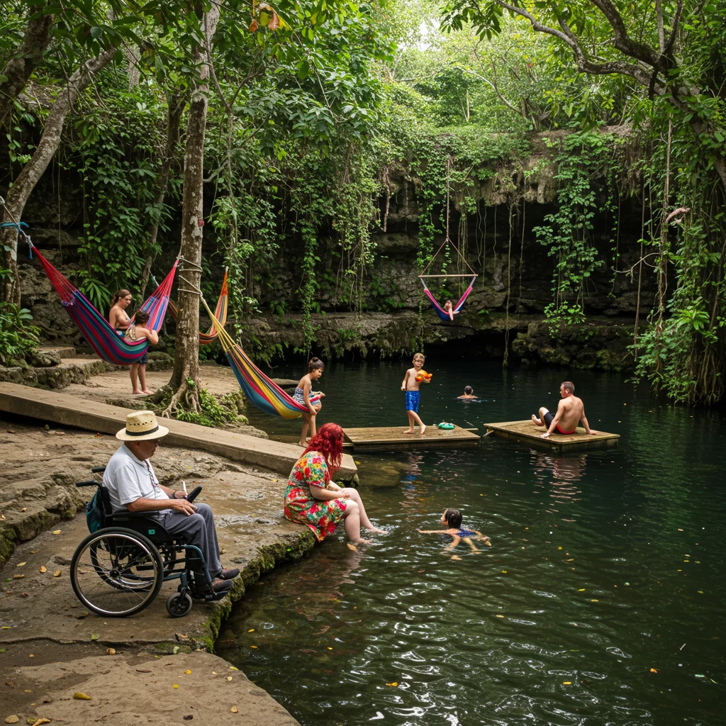 Accessibility at Cenote Maya