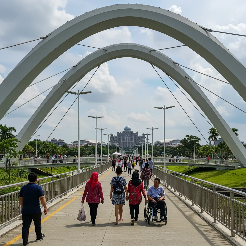 Accessibility at Putrajaya Bridge