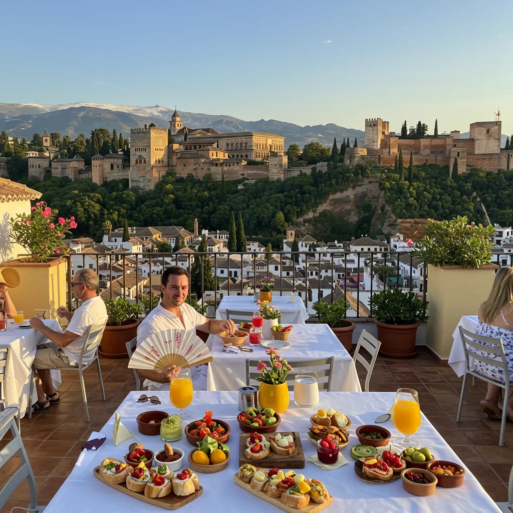 Brunch with a View: Scenic Spots in Granada