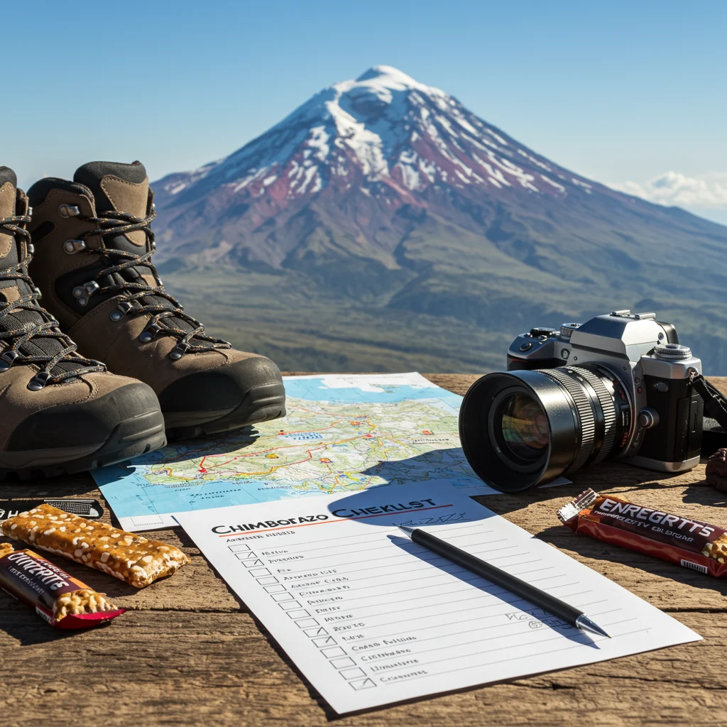 Checklist Final para tu Viaje al Chimborazo