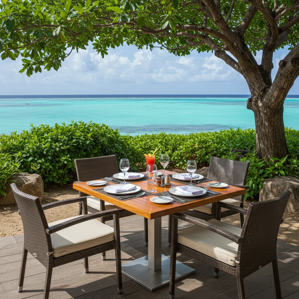 Dining and Refreshments at the Blue Lagoon
