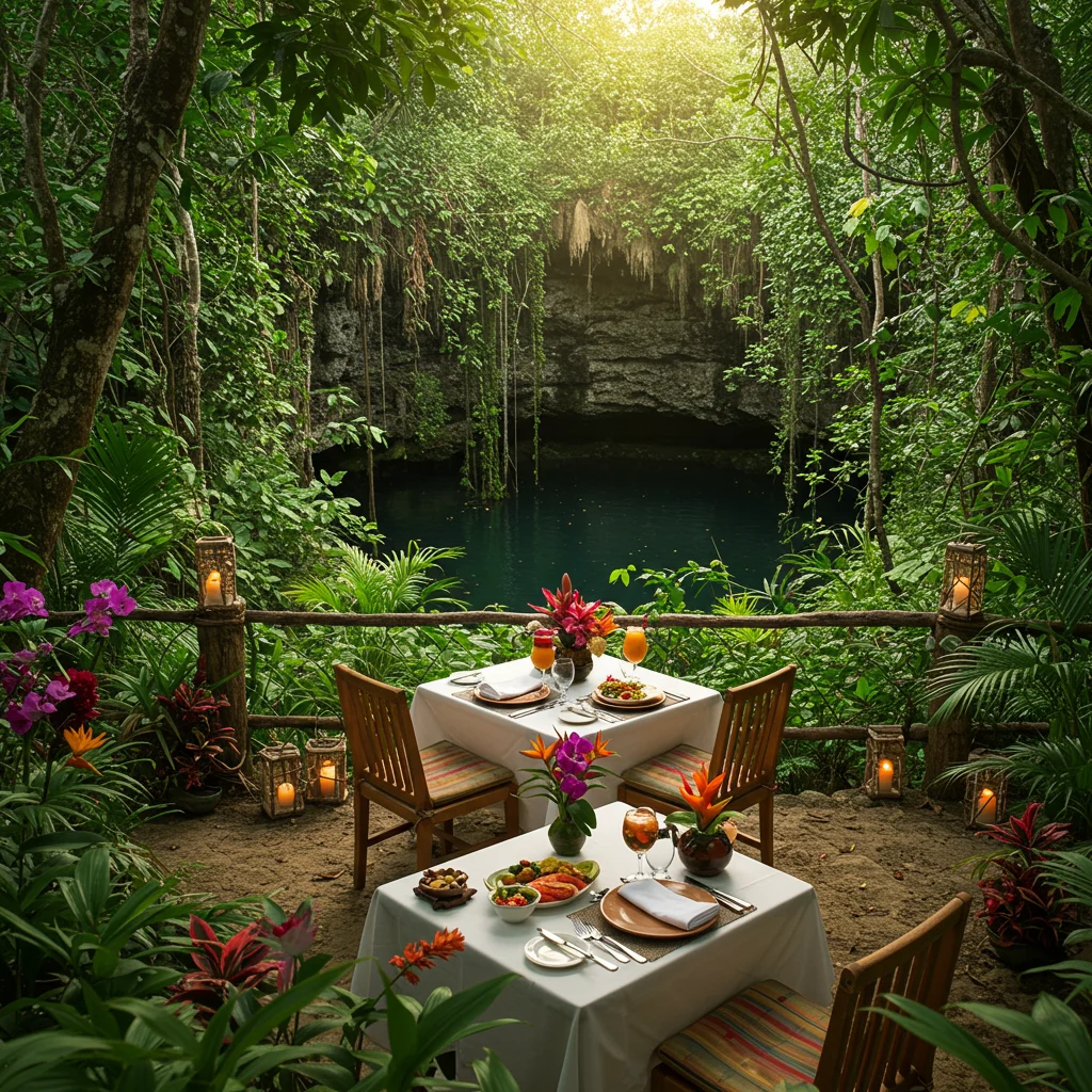 Dining Options Near Cenote Maya
