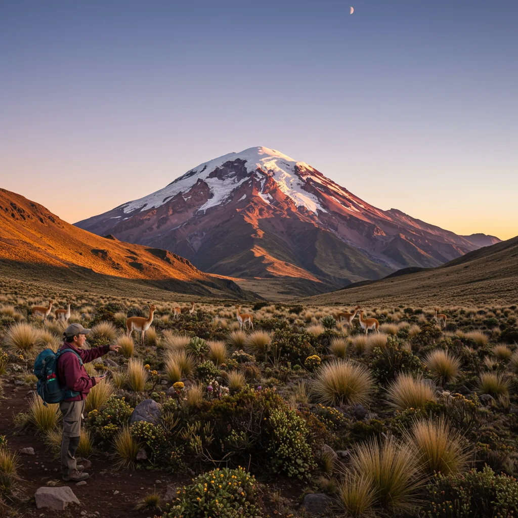 Experiencia en el Parque Nacional Chimborazo
