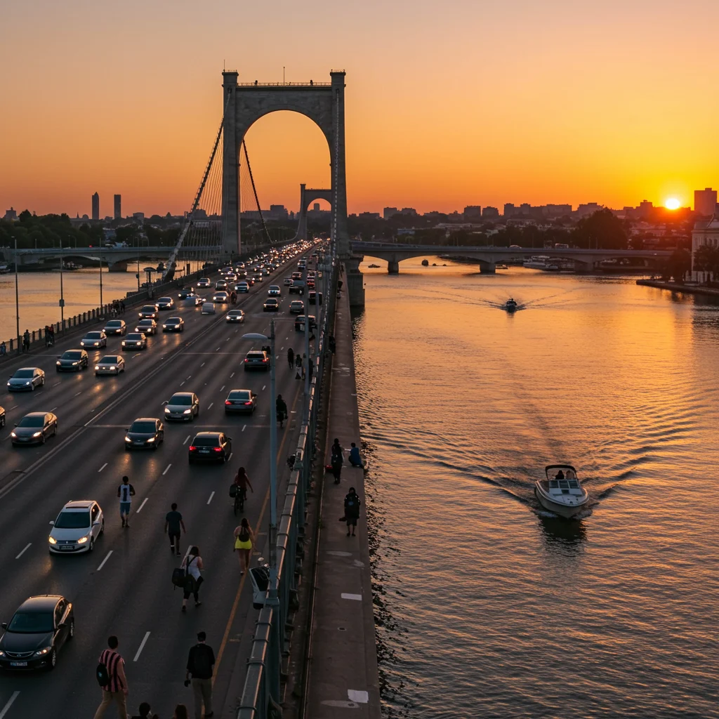 Experiencing the Bridge: Walking, Driving, and Boating