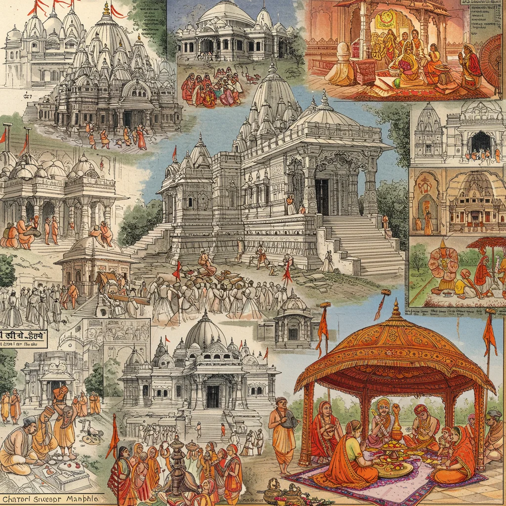 History of Chattarpur Mandir