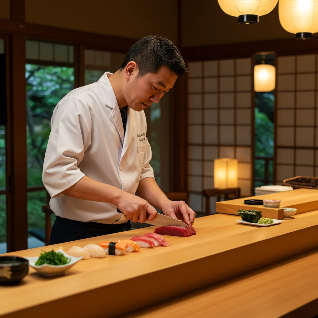 How Is Luxury Sushi Prepared?