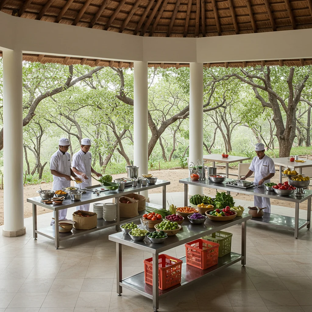 Hygiene and Food Safety Standards at Meher Retreat