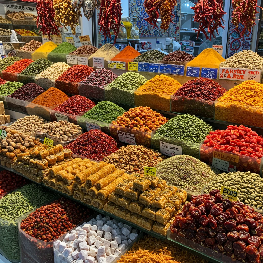Ingredienti Tipici dei Dolci Turchi