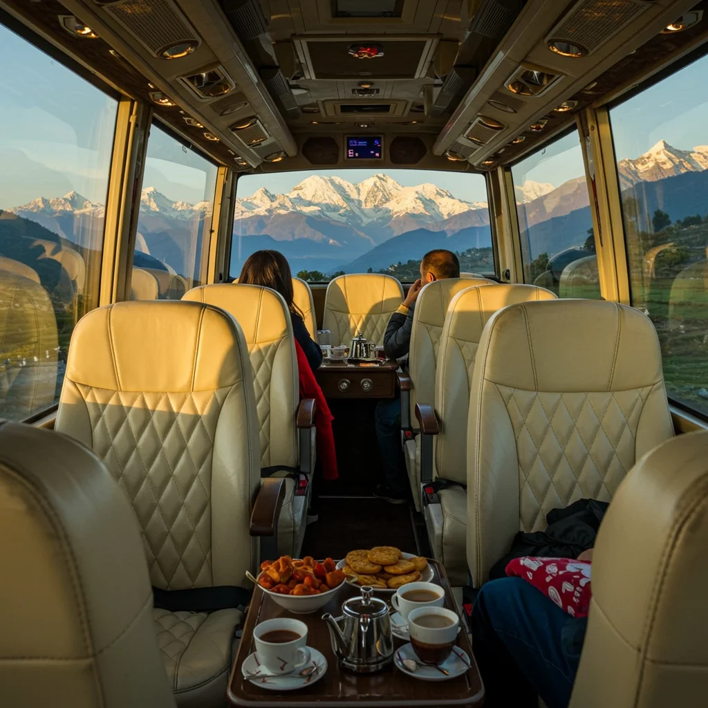 Introduction to Deluxe Bus Travel in Nepal
