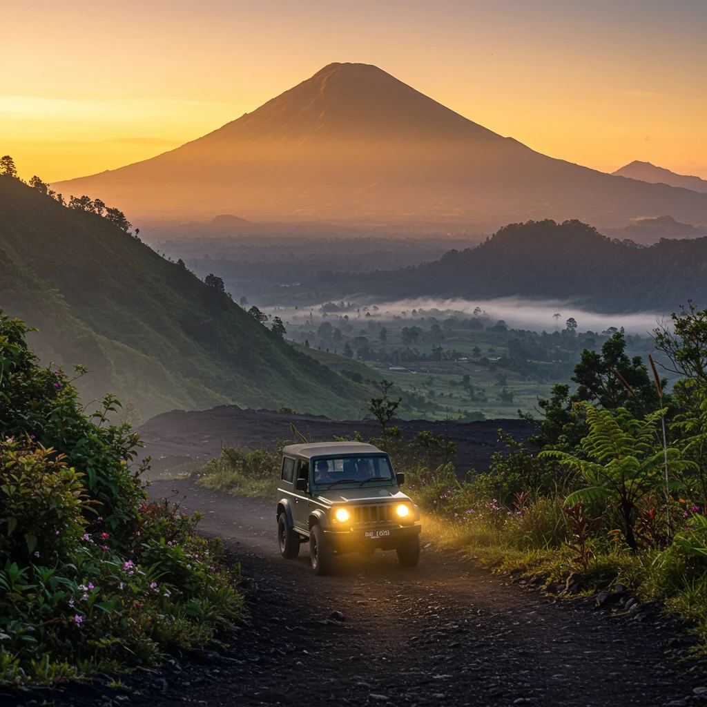 Introduction to Mount Batur Jeep Tour: Bali at Sunrise