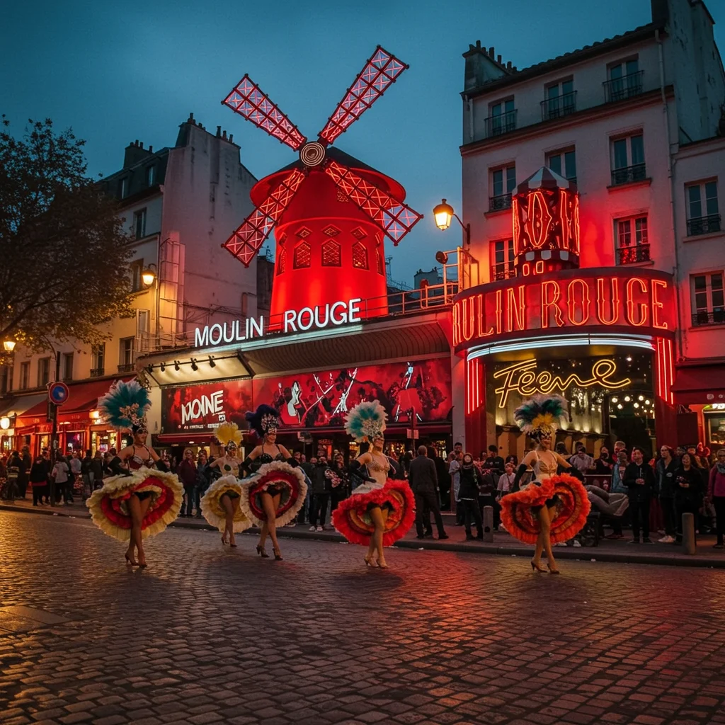 Introduzione al Moulin Rouge di Parigi