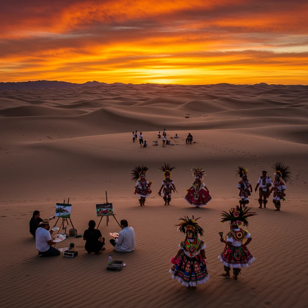 Las Dunas del Mogote en la cultura y el arte