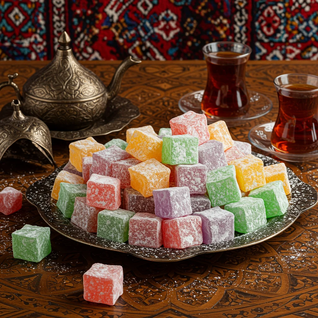 Lokum (Turkish Delight): Un Dolce Leggendario