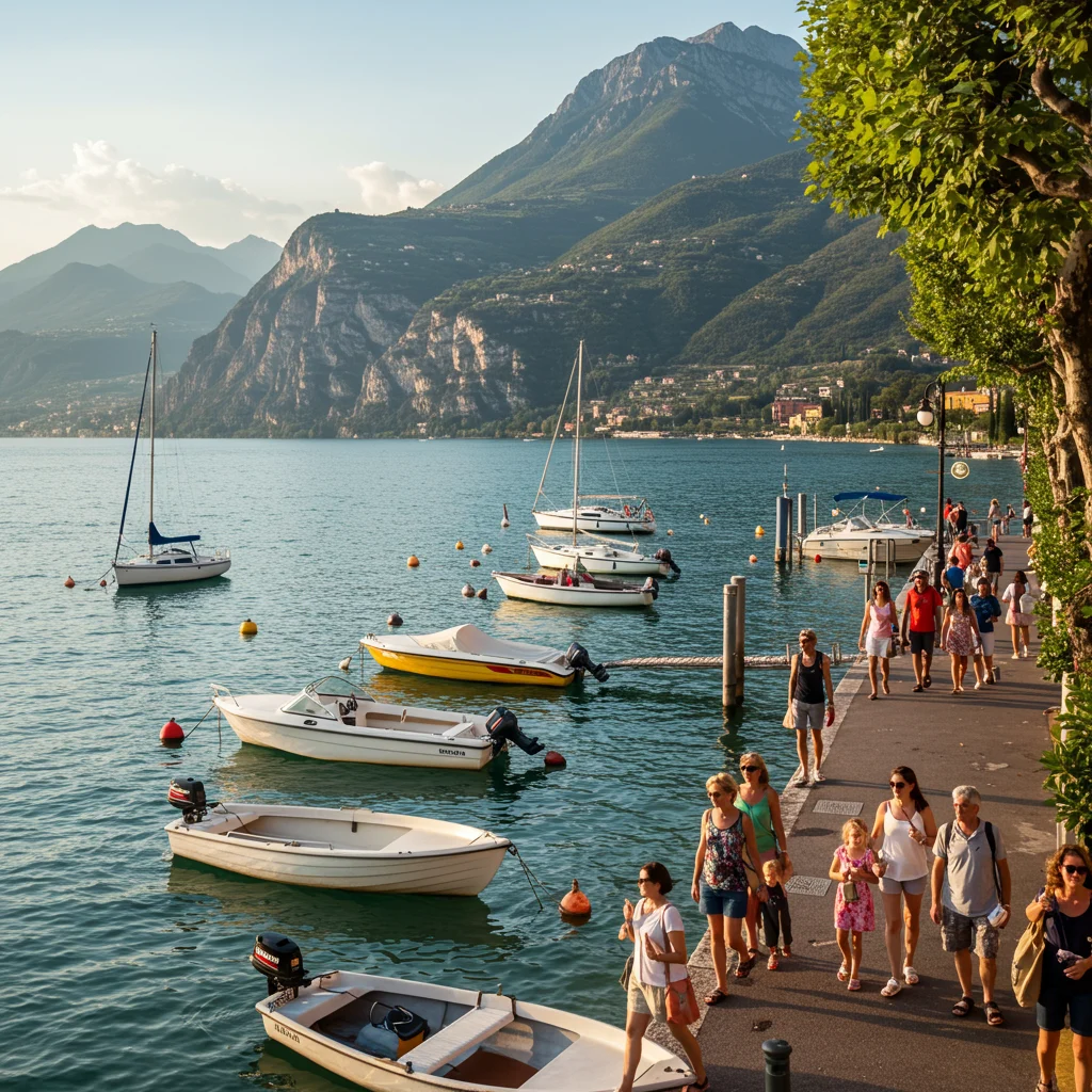 Popular Departure Points on Lake Garda