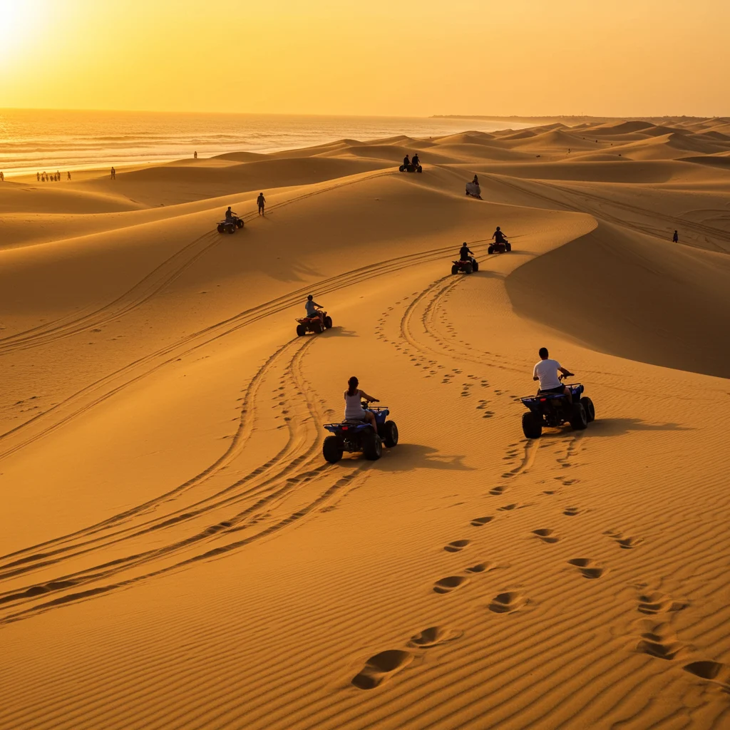 Turismo en las Dunas del Mogote
