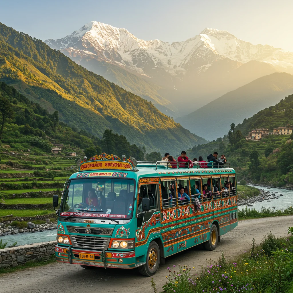 What Defines a Deluxe Bus in Nepal?