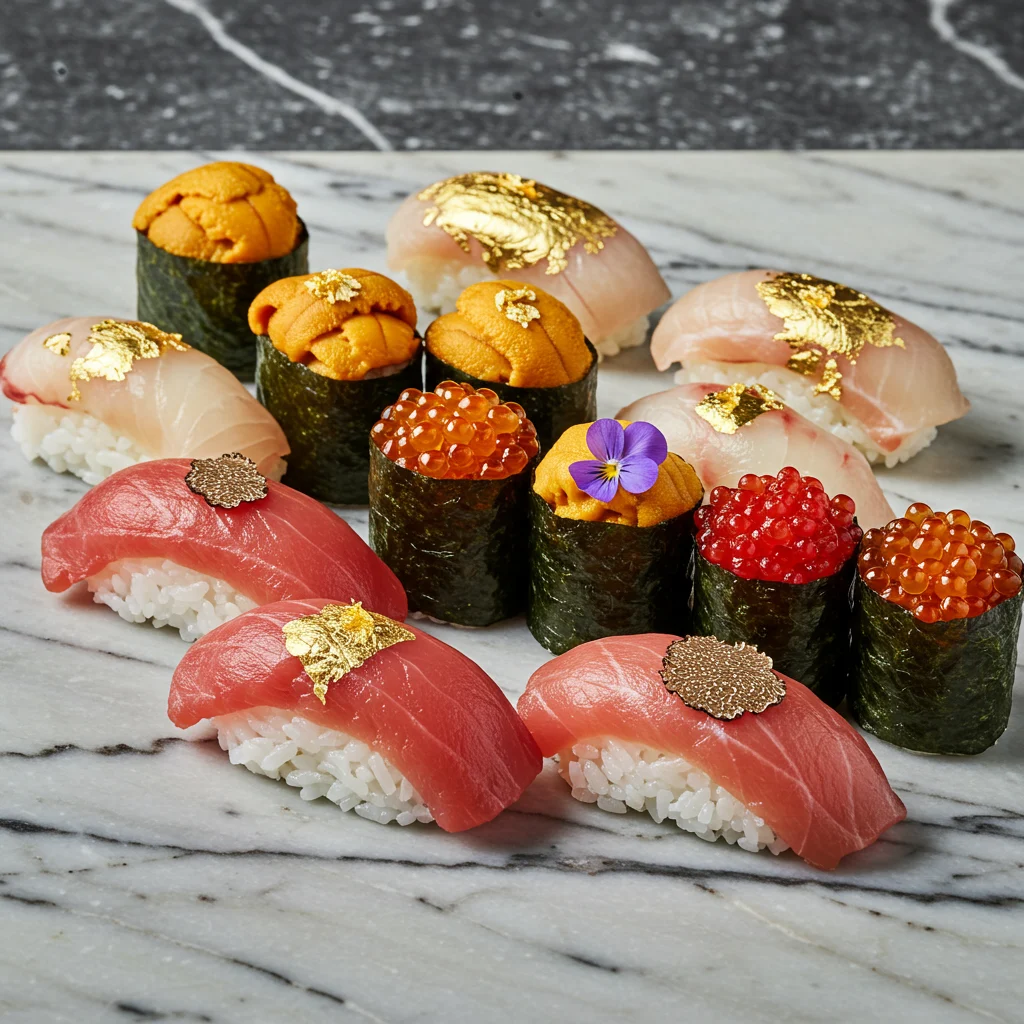 What Ingredients Make Sushi Luxurious?