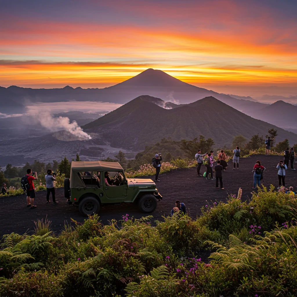 What’s Included in a Mount Batur Jeep Tour Package?