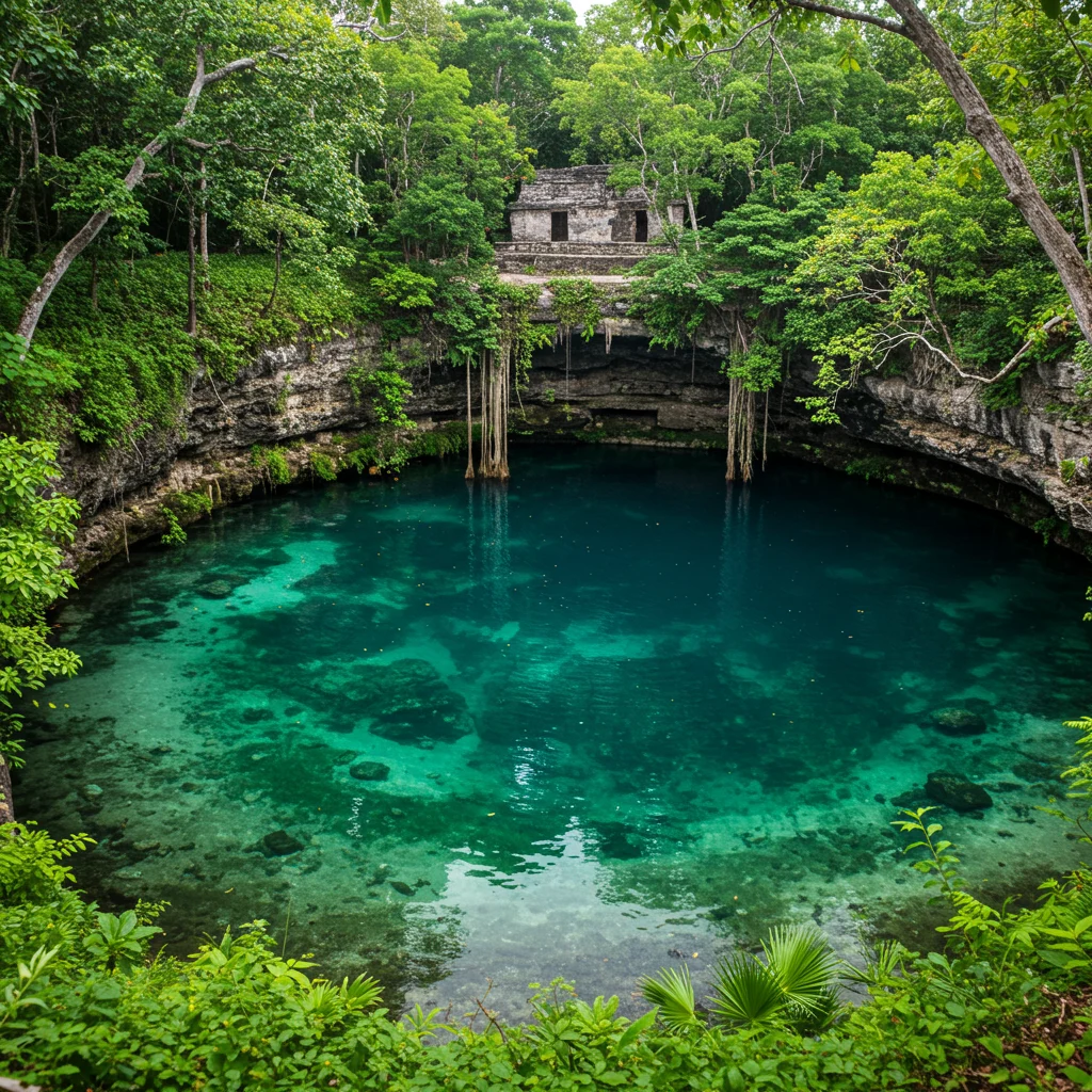 Where Is Cenote Maya Located?